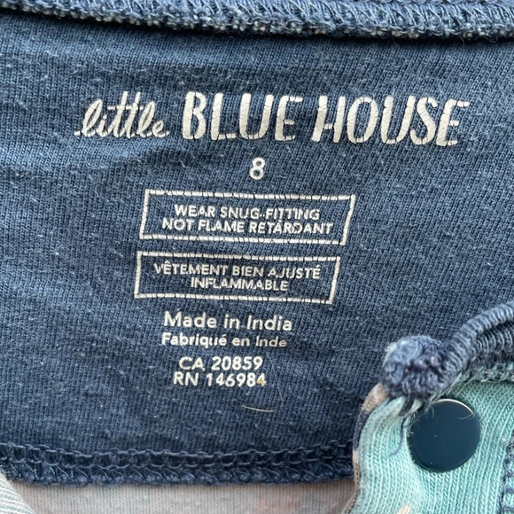 Little Blue House Ski Holiday Kids Union Suit Onsie, Size 8 - Picture 8 of 8